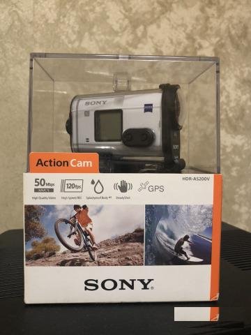 Новая Sony HDR-AS200V Ростест (+подарок)