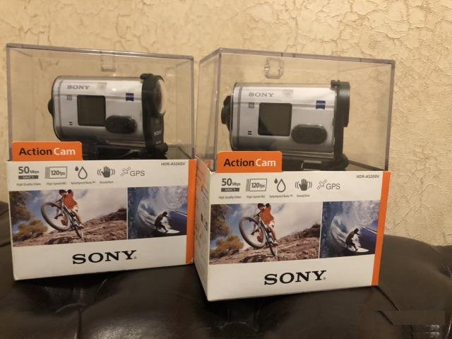 Новая Sony HDR-AS200V Ростест (+подарок)