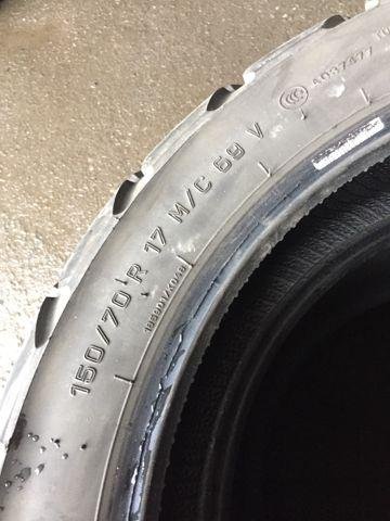 150 70 R17 metzeler tourance