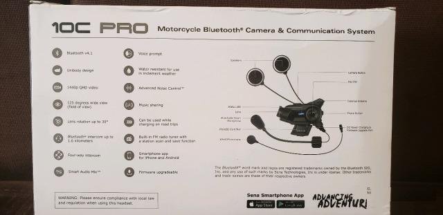 Sena 10c pro мото видеорегистратор гарнитура