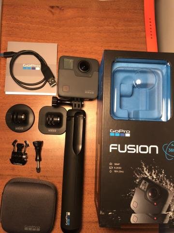 GoPro Fusion 360. В идеальном состоянии и полным к