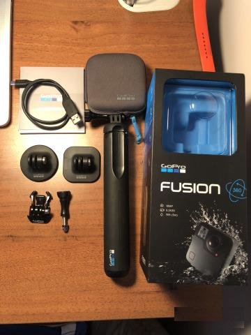 GoPro Fusion 360. В идеальном состоянии и полным к