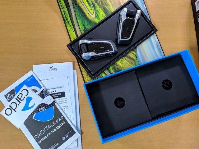 Cardo Мотогарнитура scala rider packtalk bold DUO