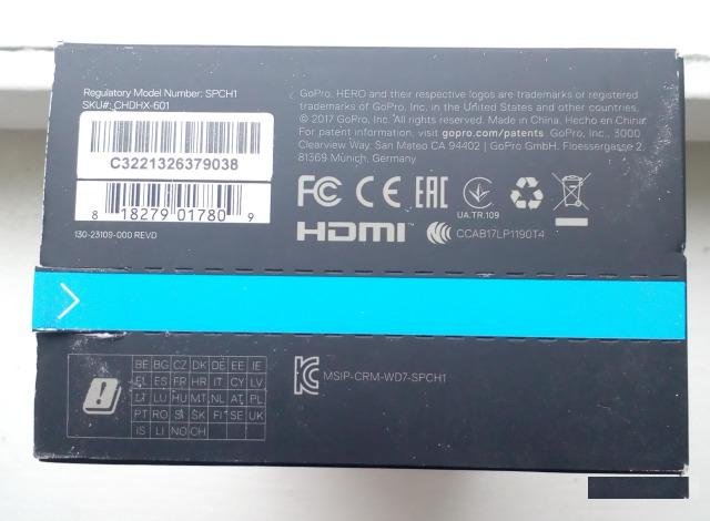 GoPro Hero 6 Black (новая)