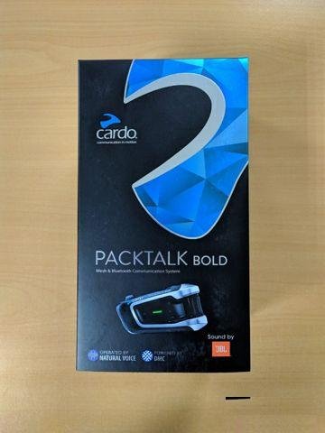Мотогарнитура Cardo Packtalk Bold JBL