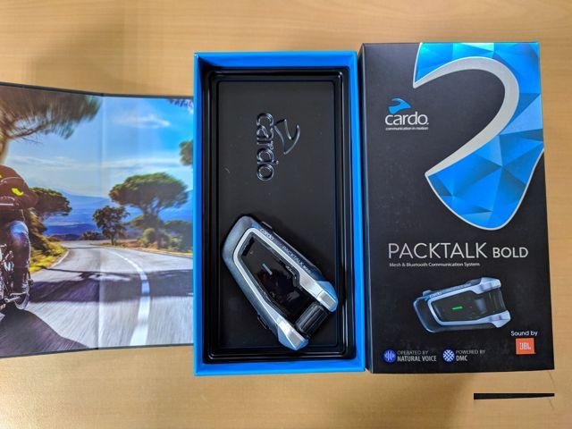 Мотогарнитура Cardo Packtalk Bold JBL