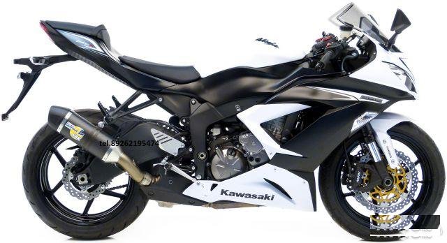 Kawasaki ZX6R 09-13 LeoVince Carbon EVO II 636