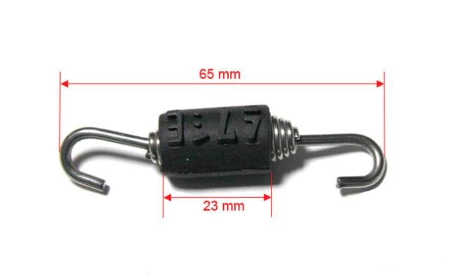 Пружины для крепления глушителя короткие, R-59