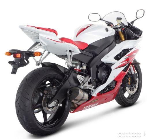 Для Yamaha R6 06+ глушитель Akrapovic титан карбон
