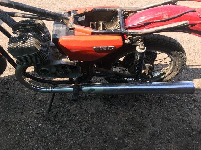Ява jawa 638/1/03 глушители патрубки