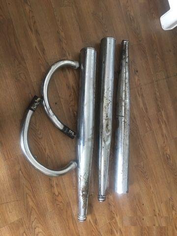 Ява jawa 638/1/03 глушители патрубки