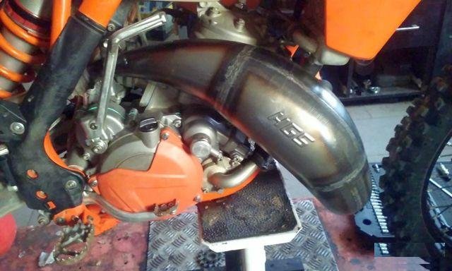 Выхлопная система HGS 2T KTM SX125 19-20год