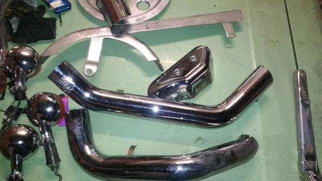 Накладки на глушители vance hines harley david