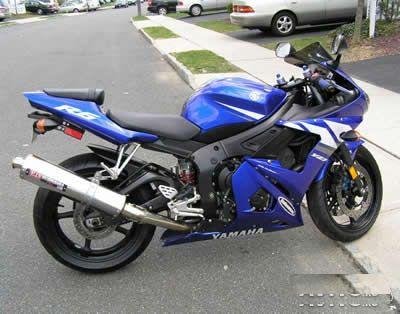Yamaha YZF R6S 06-09 Yoshimura Tri-oval выпуск tit