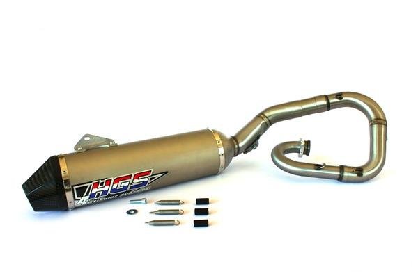 Выхлопная HGS kawasaki KXF450 2016- 2019