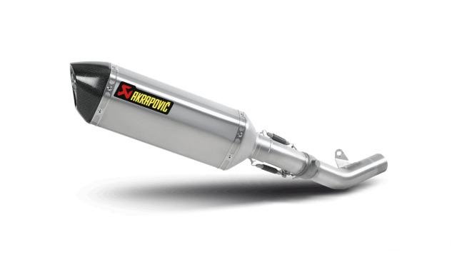 Глушитель Akrapovic для Kawasaki Z750 Z750R 07-12