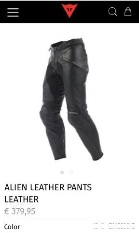 Мотоштаны dainese - alien leather pants