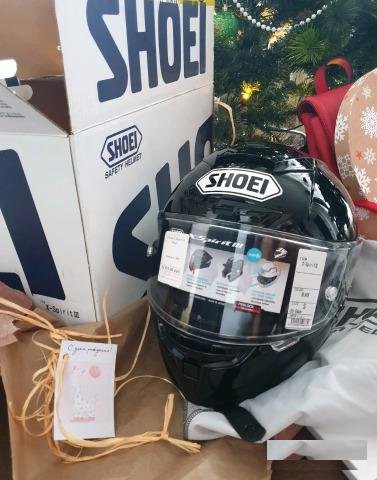 Shoei X-Spirit III чёрный глянец размер S