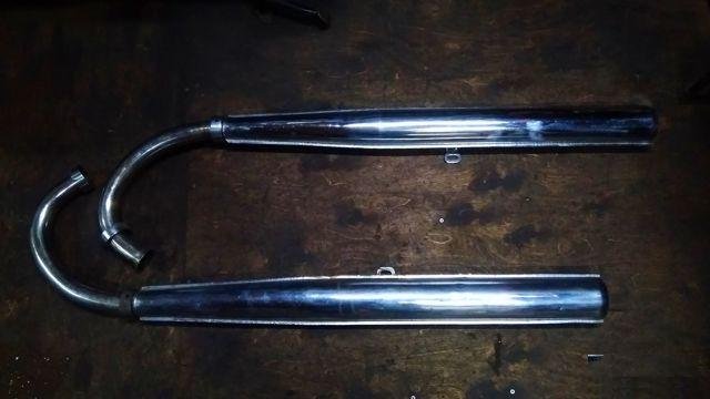 Выхлопные трубы, глушители иж планета 4