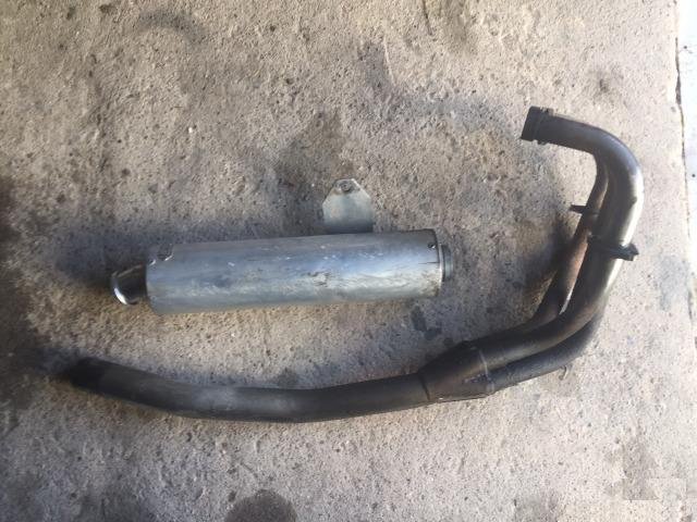 Глушитель прямоток Suzuki banbit 400-1