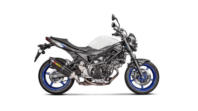 Глушитель Akrapovic для нового Suzuki SV 650 16-18