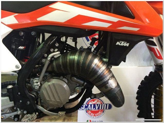 Глушитель скальвини. Scalvini для ktm125sx