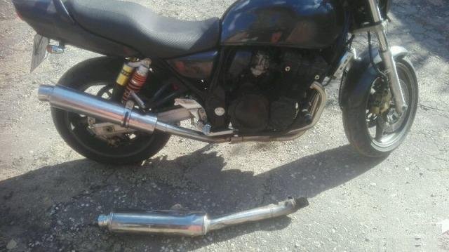 Глушитель suzuki inazuma 400