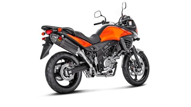 Глушитель Akrapovic для Suzuki V-Strom 650 04-16