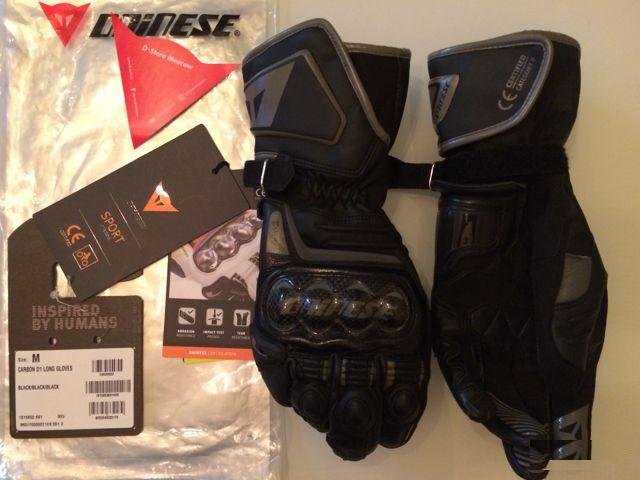 Мотоперчатки dainese carbon D1 long