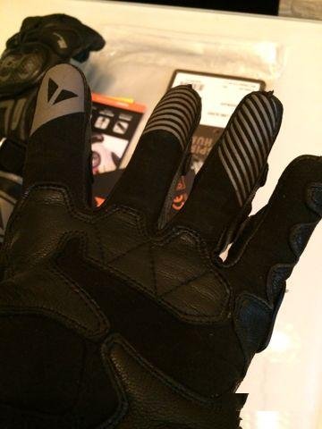 Мотоперчатки dainese carbon D1 long