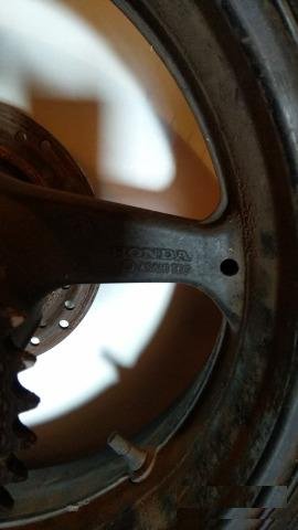 Колесо на Honda CBR 600 rr