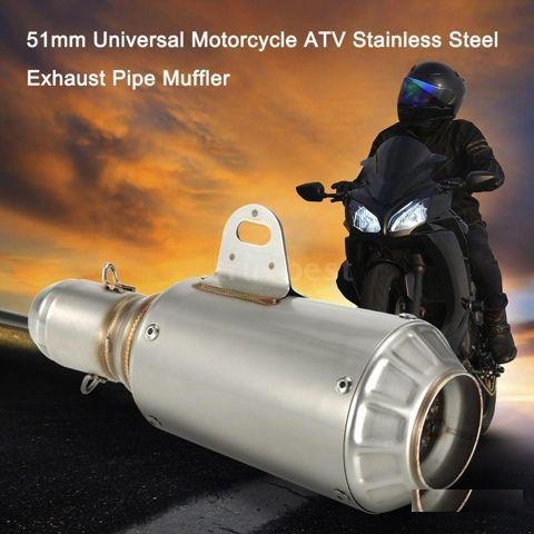 Глушитель универсальный. (карбон) Akrapovic