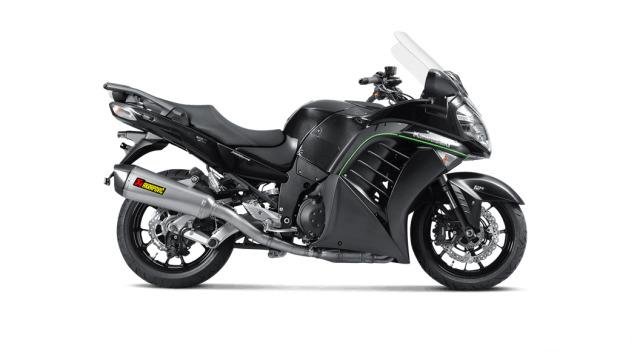 Глушитель Akrapovic для Kawasaki 1400 GTR 08-17