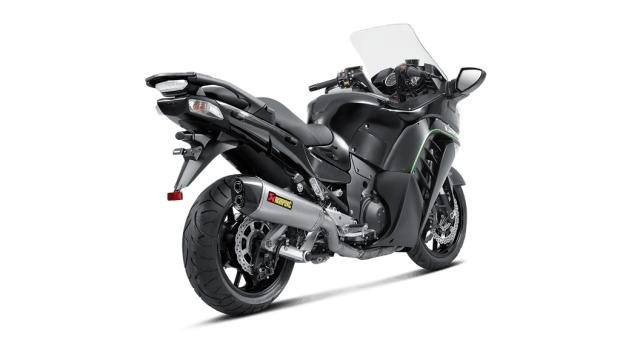 Глушитель Akrapovic для Kawasaki 1400 GTR 08-17