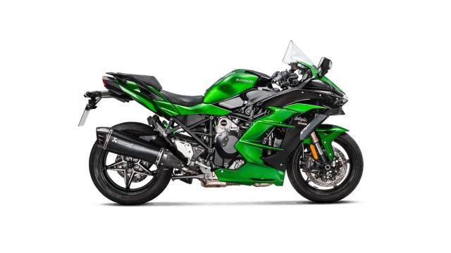 Глушитель Akrapovic для Kawasaki Ninja H2 SX 2018