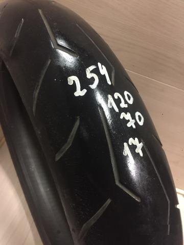 254) Pirelli Diablo Rossa Corsa 120 70 17 TireMoto