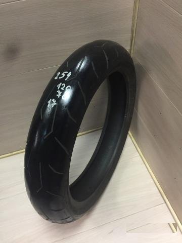254) Pirelli Diablo Rossa Corsa 120 70 17 TireMoto