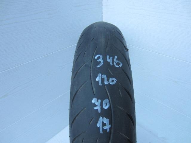 346) Metzeler Roadtec Z8 120/70/17 TireMoto