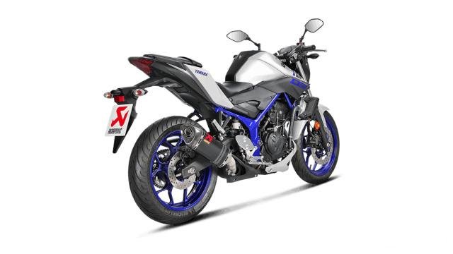 Глушитель Akrapovic для Yamaha MT-03 2016-2018