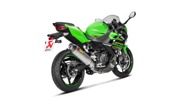 Глушитель Akrapovic для Kawasaki Ninja 400 2018