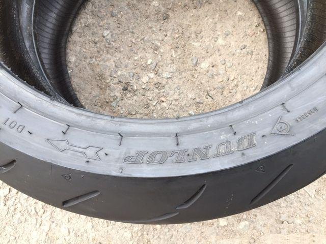 190/55/17 Dunlop 06/16