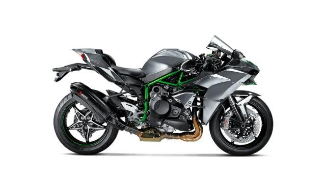 Глушитель Akrapovic Carbon для Kawasaki Ninja H2