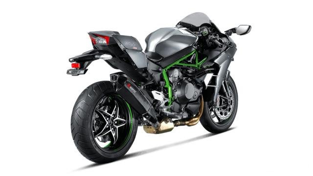Глушитель Akrapovic Carbon для Kawasaki Ninja H2