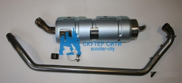 Глушитель в сборе Stels ATV-600/700/800 GT (Арт.F2