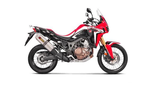 Глушитель Akrapovic для Honda CRF1000L Africa Twin