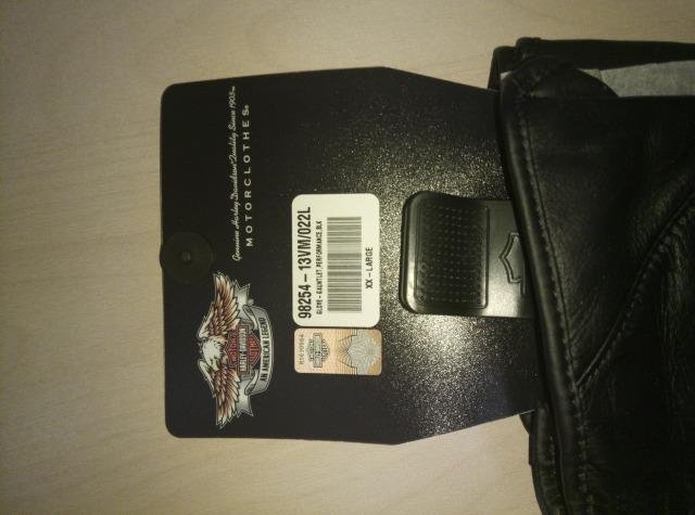 Перчатки кожаные Harley Davidson 98254-13VM