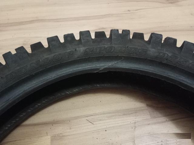 Две покрышки. Heidenau и Dunlop sports