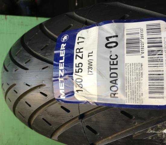 Новые Metzeler Roadtec 01 180-55-R17
