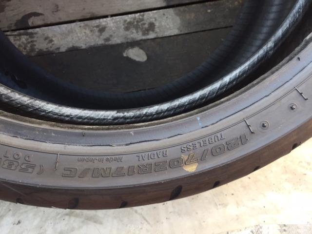 120/70/17 Bridgestone 30/13