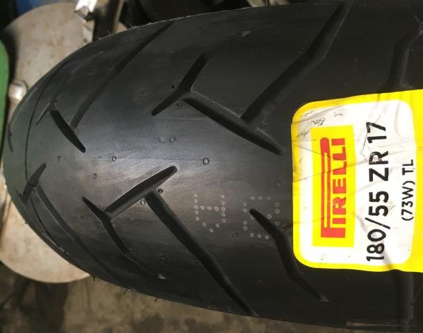 Новые Pirelli Diablo 180-55-R17